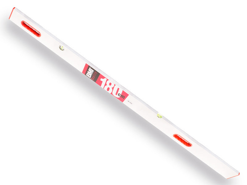 BMI Afreilat - Strijklat 180cm met 2 libellen en 2 handgrepen